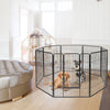 8 Metal Panel Heavy Duty Pet Playpen Dog Fence with Door-40 Inch - Gallery View 1 of 13