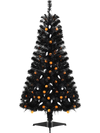 4.5 Feet Artificial Halloween Tree with 6 Lighting Modes and 5 Musics