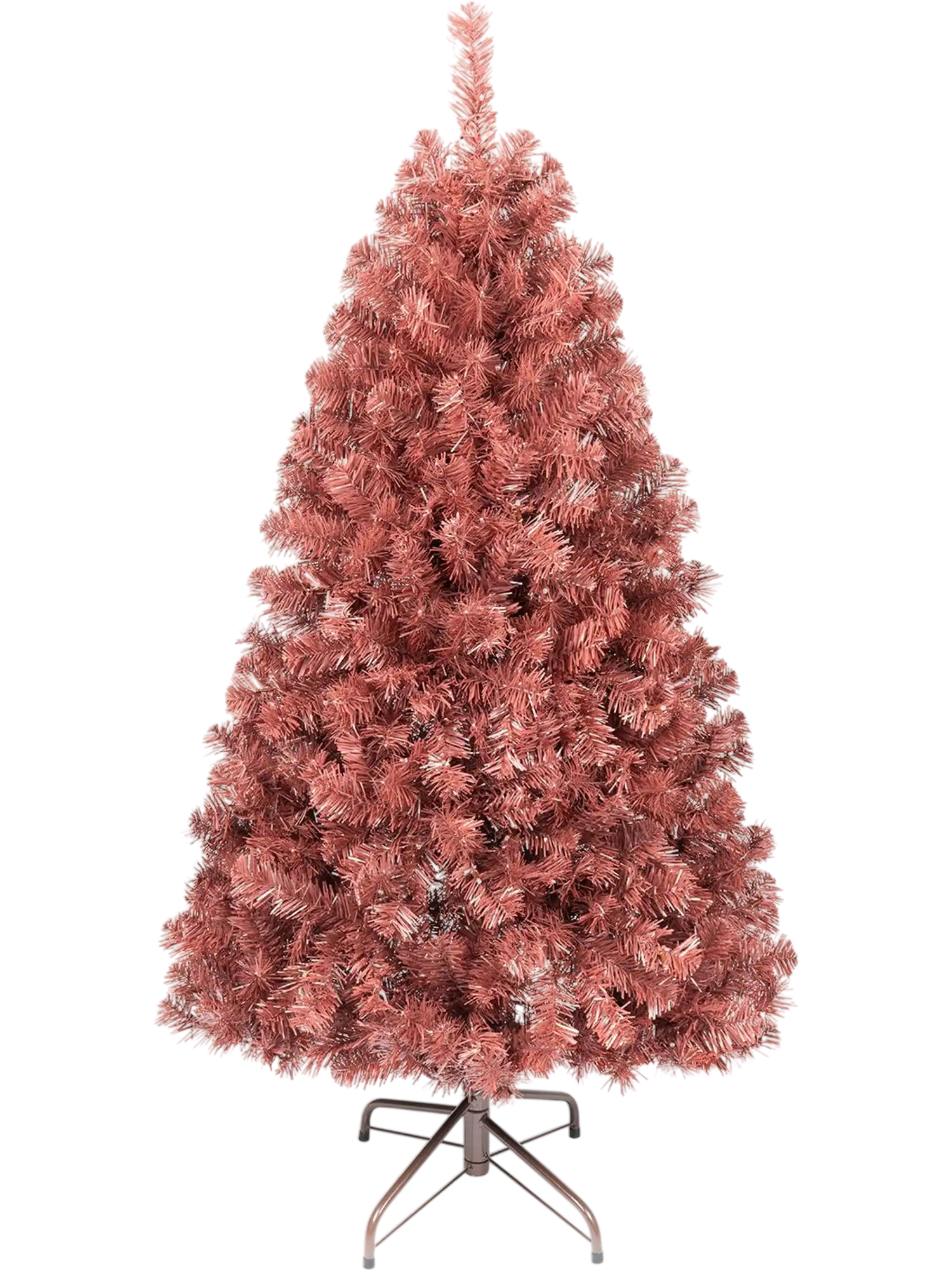 Costway Pre-Lit Red Christmas Tree Warm White LED 95519930 New