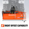 45 in Rotary Tiller,  3 Point Hitch Cat.1,  Chain Drive,  PTO Shaft Included with Shear Bolt,  15-35 HP,  LRT45