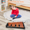 25-note wooden xylophone with mallets, featuring hardwood keys for durability, perfect for kids' music education.