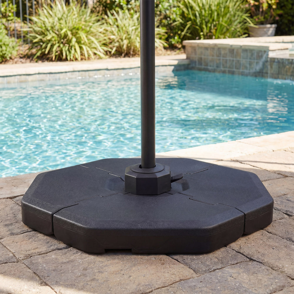 4 Pcs Patio Cantilever Offset Umbrella Weights Base Plate Set