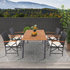 Set of 2/4 Patio Wicker Chairs with Soft Zippered Cushion-Set of 4 - Gallery View 1 of 8