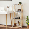 4-Tier Bookshelf with Open Shelves for Home Office and Bathroom-4-Tier - Gallery View 1 of 10
