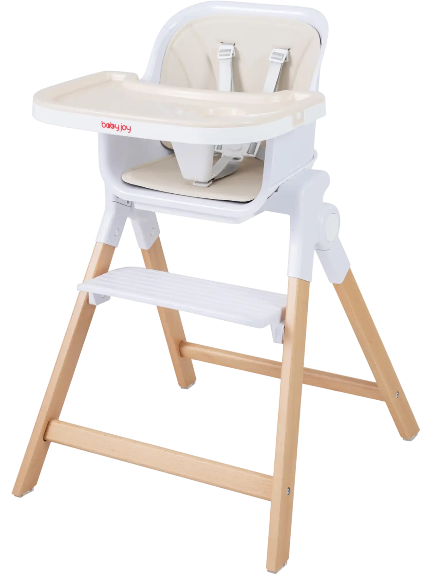 Costway 4-in-1 Convertible Baby High Chair Detachable Adjustable Tray 88002081 New