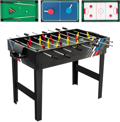 Costway 4-in-1 Multi Game Table Pool Billiards 76521934 New