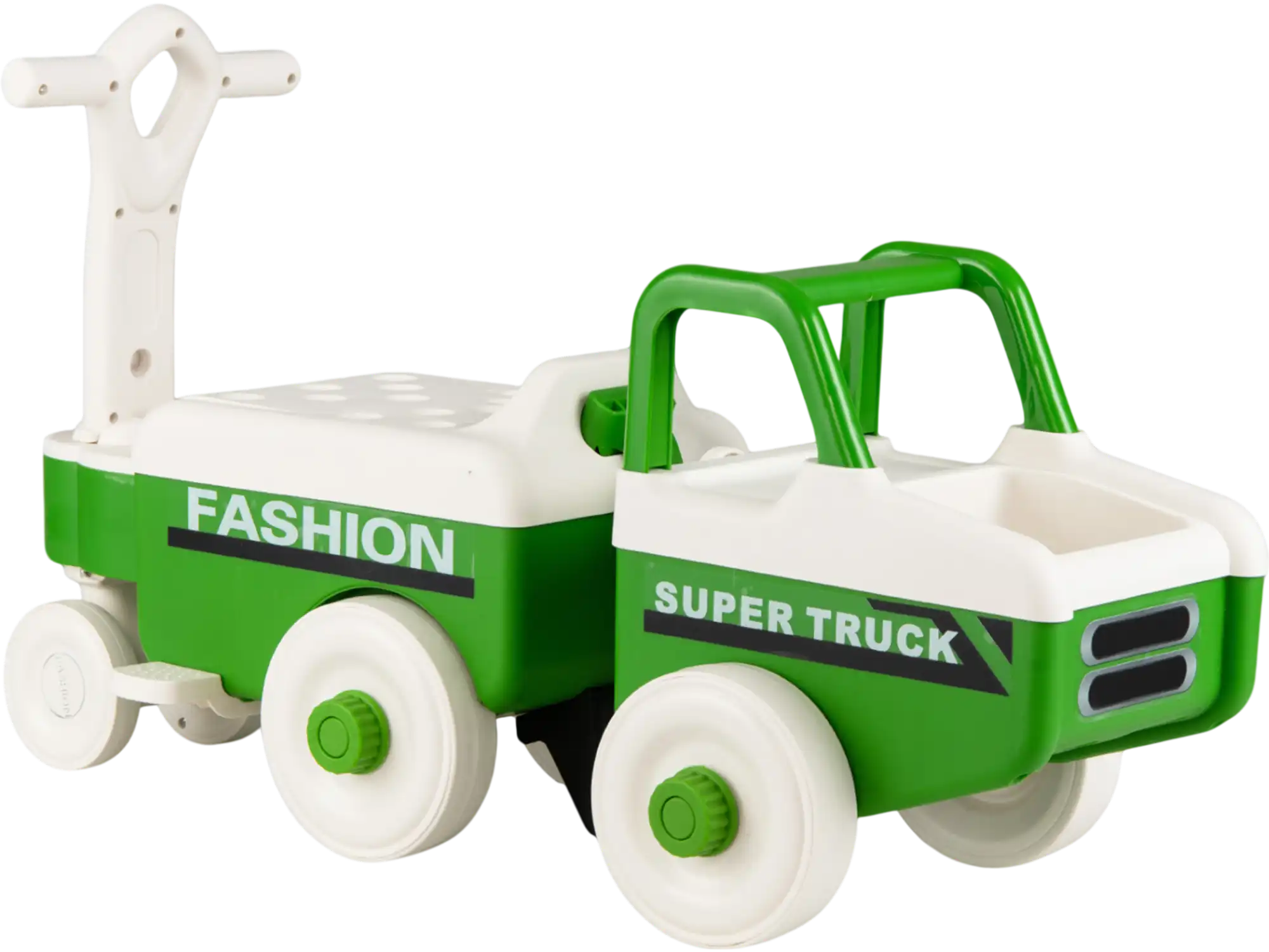 Costway 4-in-1 Ride-On Push Car w/ Music & Under-Seat Storage 33377250 New