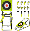 4 in 1 Throwing Target Set Kids Throwing Game with Bristle Target