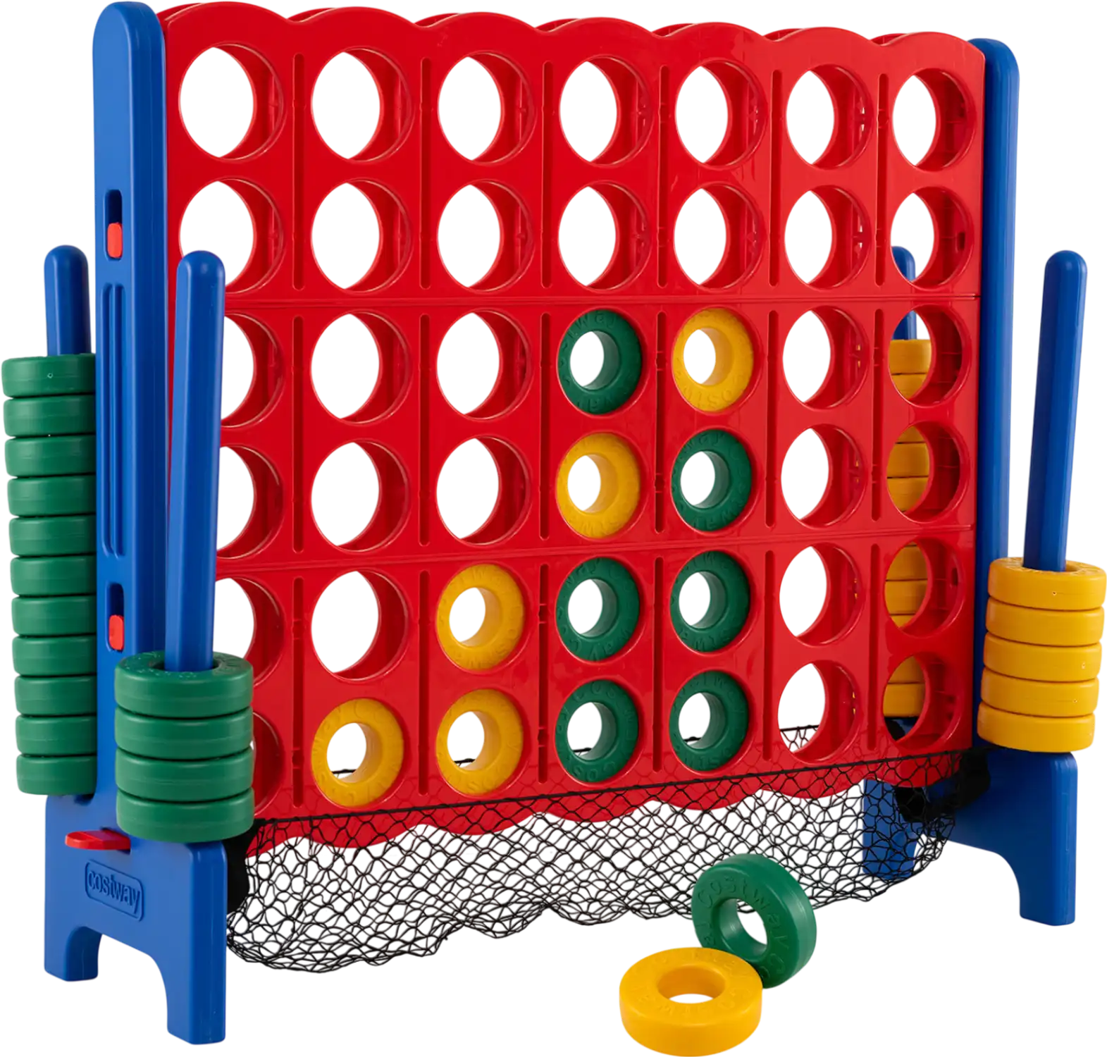 Costway Giant 4-to-Score Game Set w/ Net Storage 27491358 New