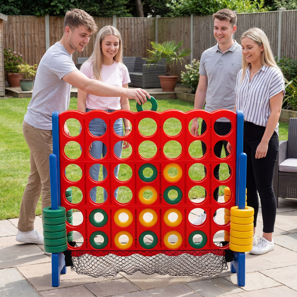 4-to-Score Giant Game Set with Net Storage - Gallery View 2 of 10