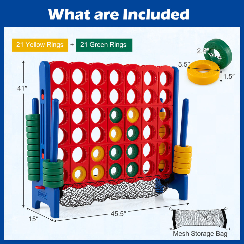 4-to-Score Giant Game Set with Net Storage - Gallery View 4 of 10
