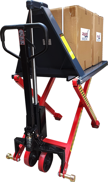 Pake Handling Tools PAKHT01 Manual High Lift Pallet Truck 45" x 27" 3300 lbs Capacity New