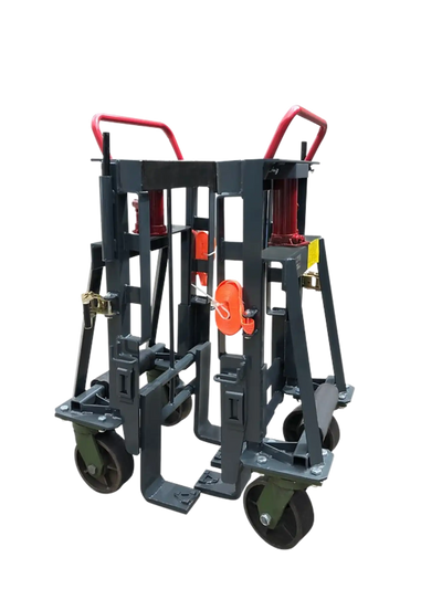 Pake Handling Tools PAKFM06 Hydraulic Machinery and Equipment Mover with Adjustable Forks 9900 lb Capacity New