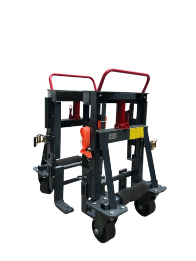 Pake Handling Tools PAKFM04 Hydraulic Machinery and Equipment Mover with Adjustable Forks 5940 lb Capacity New