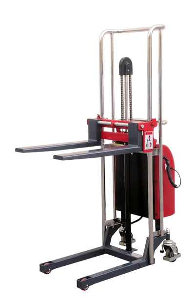 Pake Handling Tools PAKES01 Electric Forklift Stacker 880 lb Capacity 59