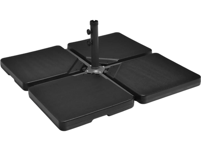 Costway 4-Pc 13L Cantilever Offset Patio Umbrella Base 47659231 New