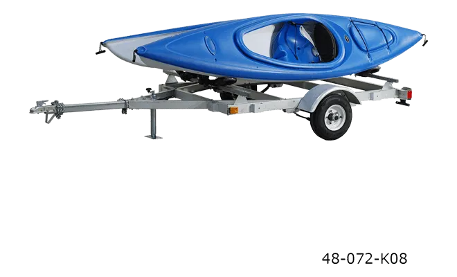 Stirling Open Frame Kit Trailer 4 x 6 ft. 800 lb. Capacity 8" Tires New