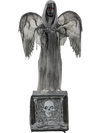 5.5ft Halloween Animatronic Decoration with Light Up Eyes and Shaking Wings