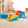 Colorful 5-piece kids climb and crawl playset with soft EPE foam, promoting motor skills and balance for safe play.