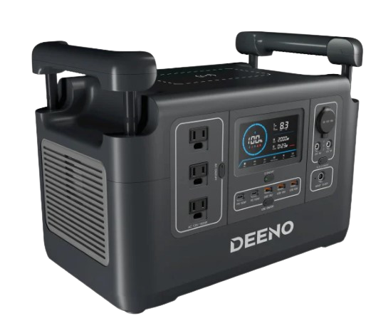 Deeno X1500 Portable Power Station 1036Wh/1500W LiFePO4 Battery New