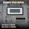 1.5‘’ Spindle Bore Metal Lathe Machine with DRO 8'' x 16'' High Precision Brushless Motor Mini 1.5HP Benchtop 0-2500 RPM Variable Speed Metal Working Machine 1.5‘’ Spindle Bore Small Lathe without Stand 0831VD