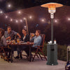 50000 BTU Propane Patio Heater with Round Table Design-Black - Gallery View 1 of 10