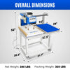 16x24 Inch Commercial Pneumatic Dual Platen Heat Press - Auto Lift Digital Sublimation Transfer Machine with AIRTAC Pneumatic Parts & Adjustable Pressure (110V 2.2HP)