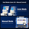 16x24 Inch Commercial Pneumatic Dual Platen Heat Press - Auto Lift Sublimation Transfer Machine with Storage Base Cabinet (110V 1650W)
