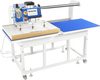 24x32 Inch (60x80cm) Industrial Pneumatic Dual Platen Heat Press - Auto Lift Digital Sublimation Transfer Machine (220V 8HP)