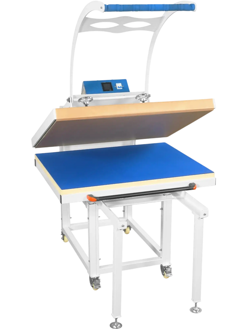 32"x40" (80x100cm) Large Format Manual Heat Press Machine - 220V 8.4HP/6300W for Sublimation & Heat Transfer MS2432
