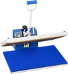 16"x24" Manual Heat Press 110V 1.87HP/1400W - Teflon-Coated Aluminum Heating Plate,Aluminum Worktable, Digital Control for T-Shirts/Sublimation