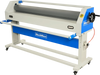 63" Wide Format Pneumatic Laminator Manual Cold Laminating Machine 60" Max Laminating Width,Pneumatic Roller Lift & Wear-Resistant Rubber Roller Portable Stand Included, 0.78" Max Thickness (Requires Air Compressor, Not Included) 1600-C1