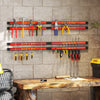 18 Inch Magnetic Tool Holder Strip with Mounting Screws-Red - Gallery View 1 of 10