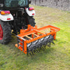 50" 3 Point Drum Filled Plug Aerator Fits Cat 1 And 2 Tractors,  DLA50
