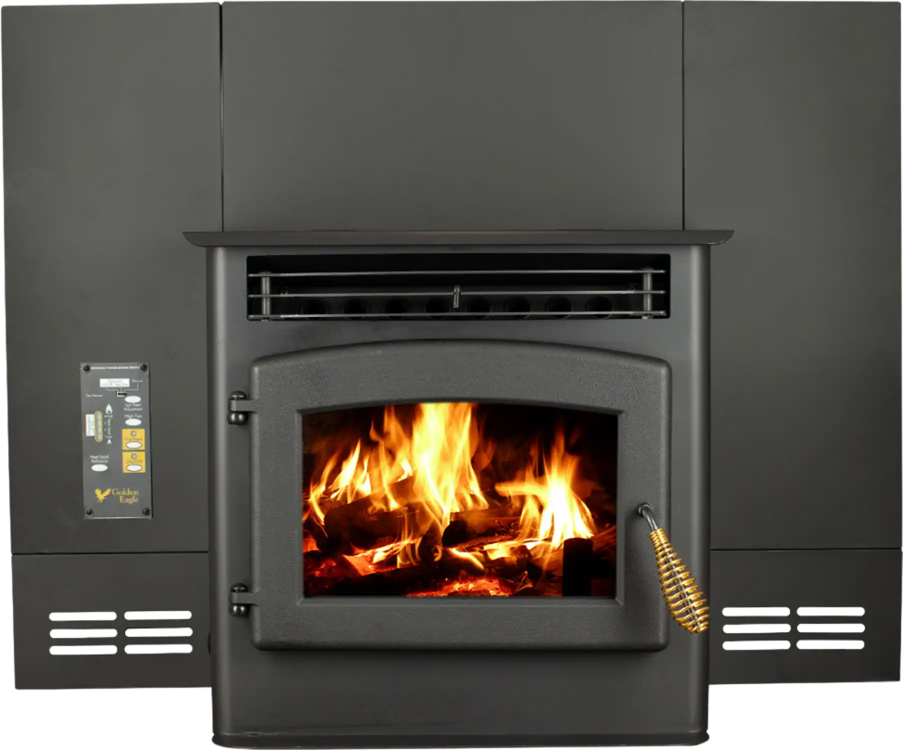 US Stove 5040I Pellet Stove Insert with Surround 1,800 sq. ft. 40,000 BTU New