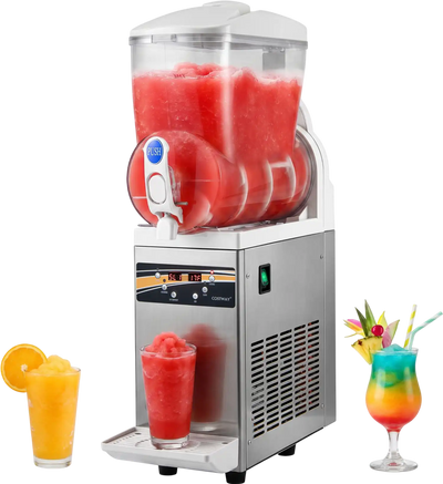 Costway Commercial Slushy Machine Single Tank 507 oz 41147230 New