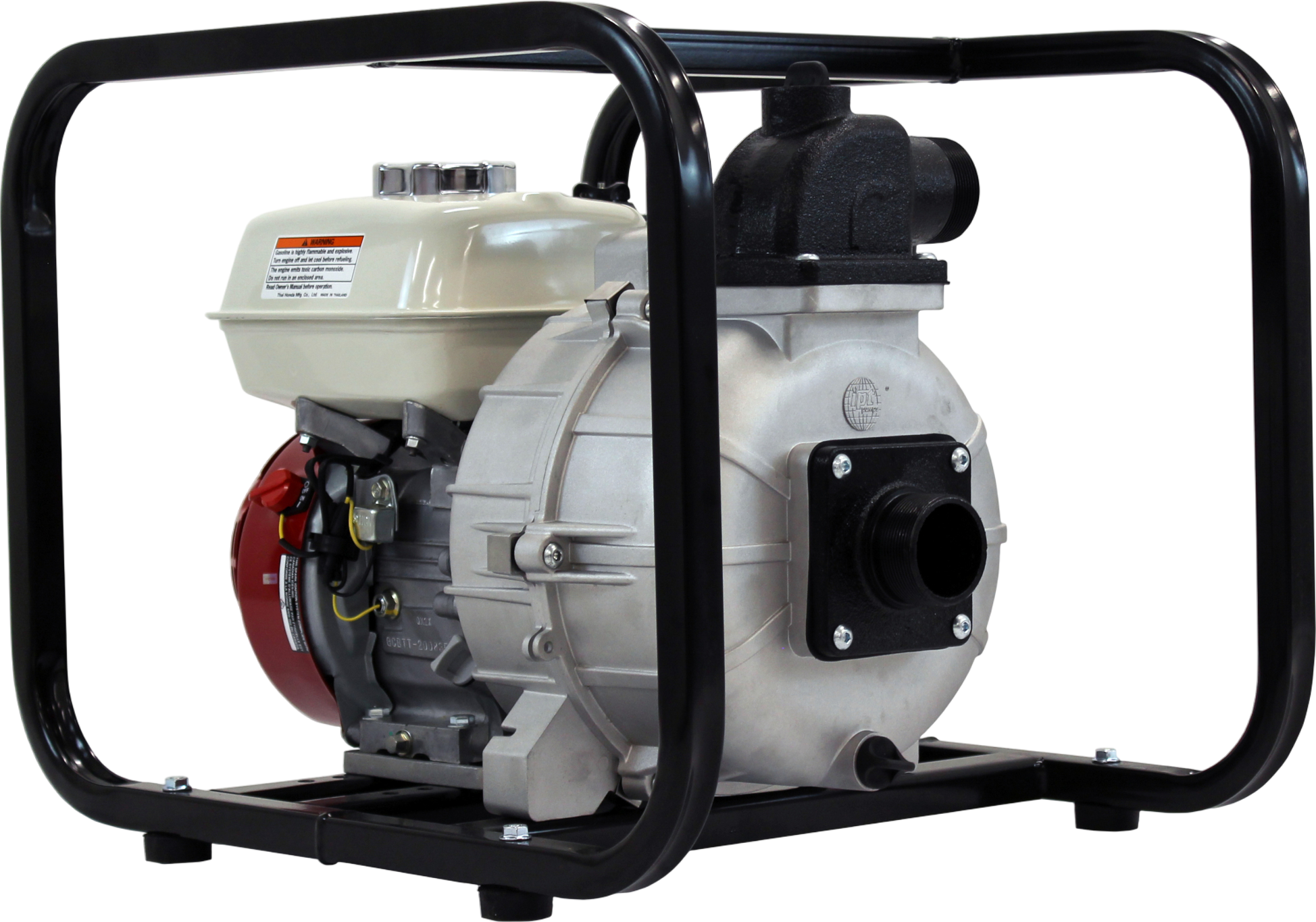 Brave Hi-Pressure Water Pump 120 GPM 2 in. Threaded Shaft 196cc Honda GX200 Engine New