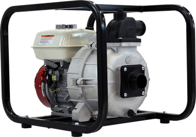 Brave Hi-Pressure Water Pump 120 GPM 2 in. Threaded Shaft 196cc Honda GX200 Engine New