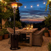 50,000 BTU Patio Propane Gas Heater with Stainless Steel Burner-Bronze - Gallery View 1 of 10