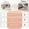 Comparison of pure copper pipes in the 50 Feet Mini Split Line Set, highlighting superior thermal conductivity and.