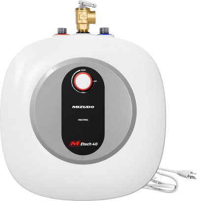 Mizudo Mini-Tank Water Heater 4 Gal. Point of Use for Instant Hot Water 1440W 120V New
