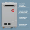 Rheem RTG-70XLN-3 7 GPM Outdoor Tankless Water Heater Natural Gas High-Efficiency Non-Condensing New