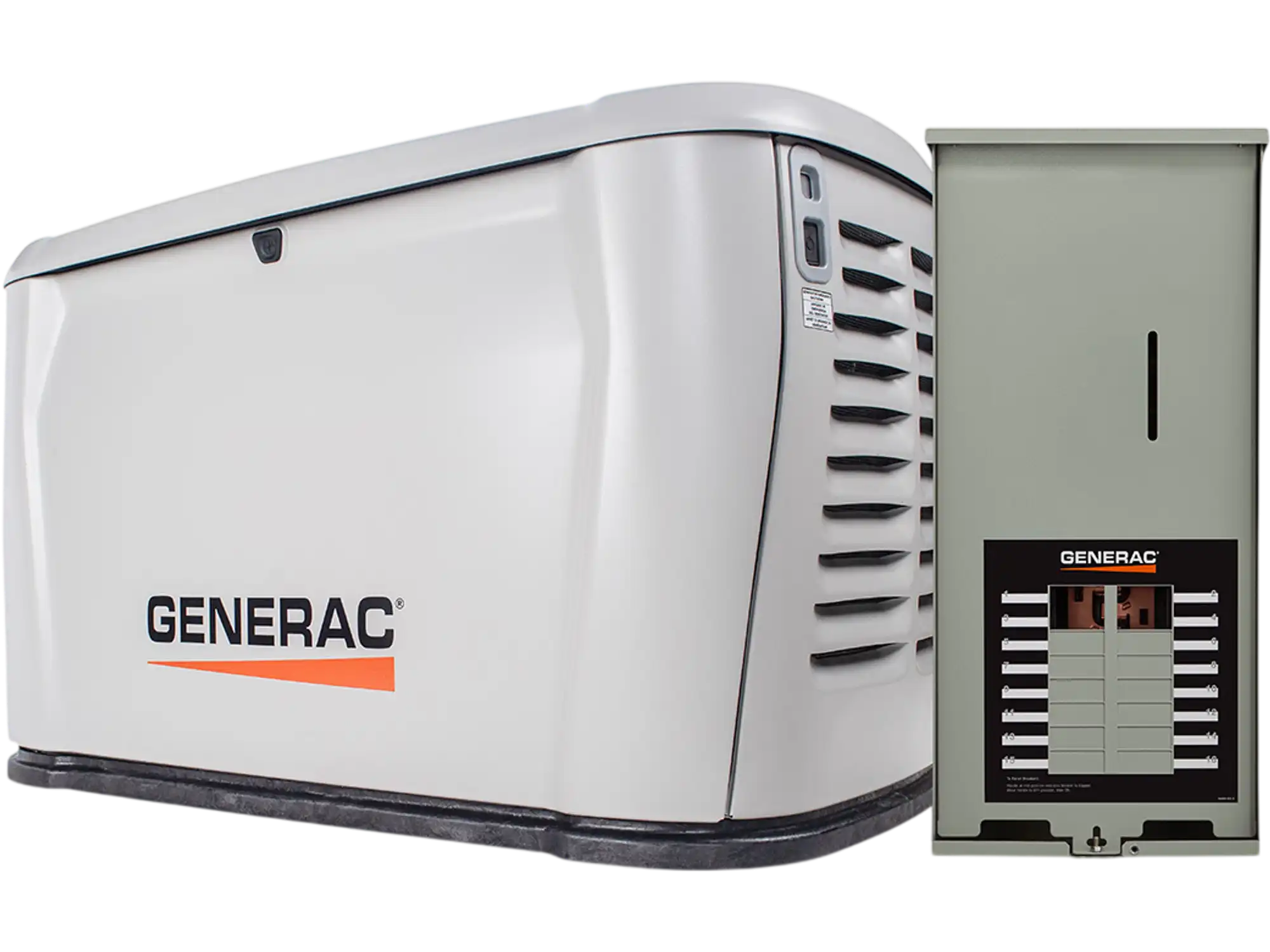 Generac 7321 10kW Standby Generator Natural Gas Propane Wi-Fi w/ 100A 16-Circuit Transfer Switch New