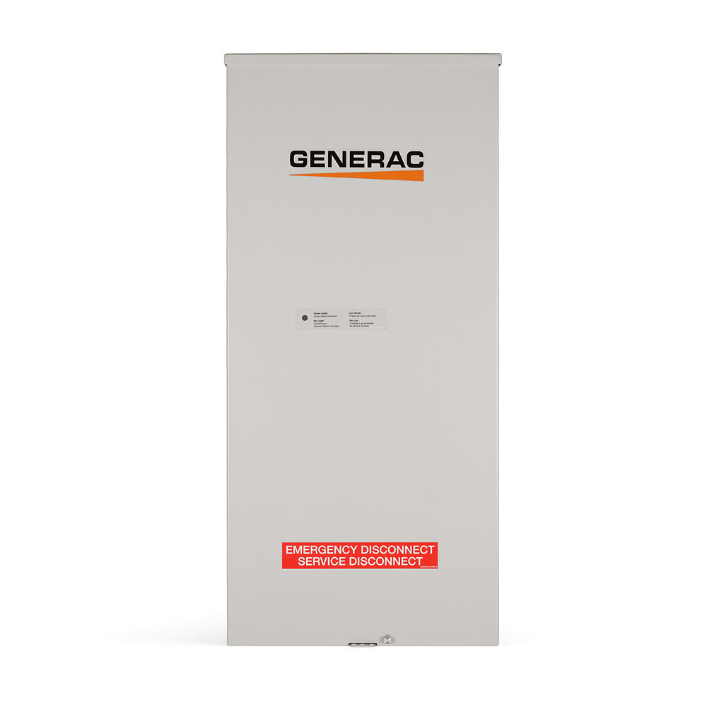 Generac 9939 Automatic Transfer Switch 200A Service Entrance Rated Surge Protection 20-40 Circuit Load Center New