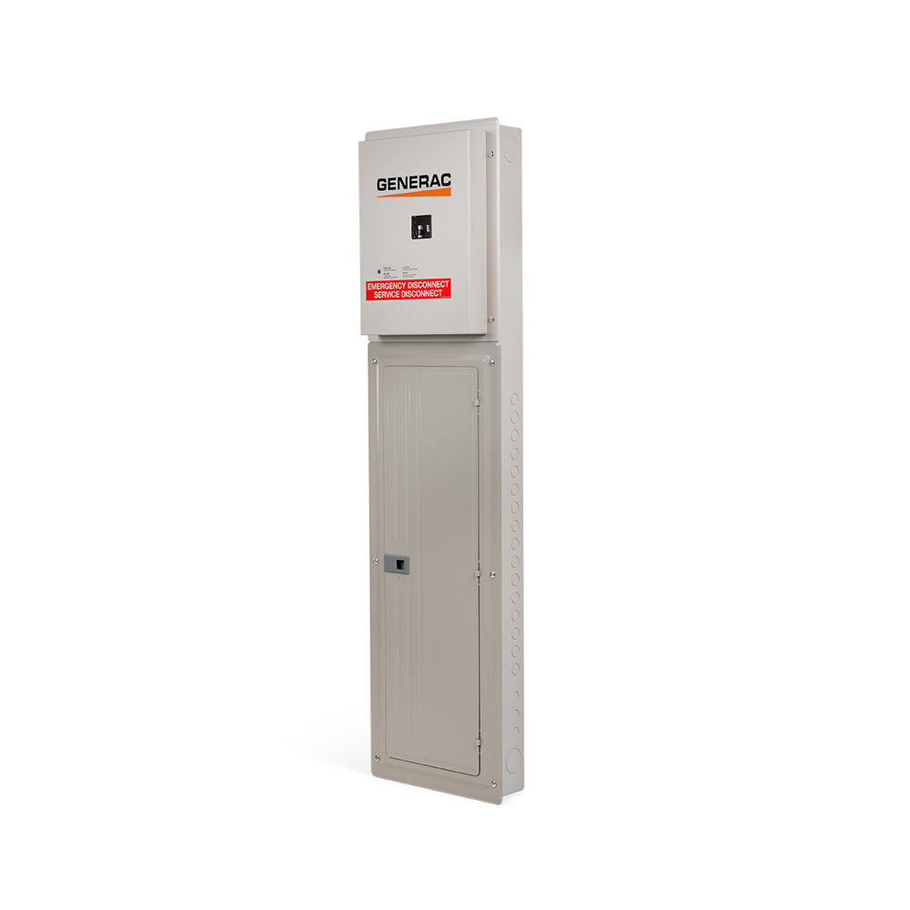 Generac 9943 Automatic Transfer Switch 200A Service Entrance Rated Surge Protection 42-60 Circuit Load Center New