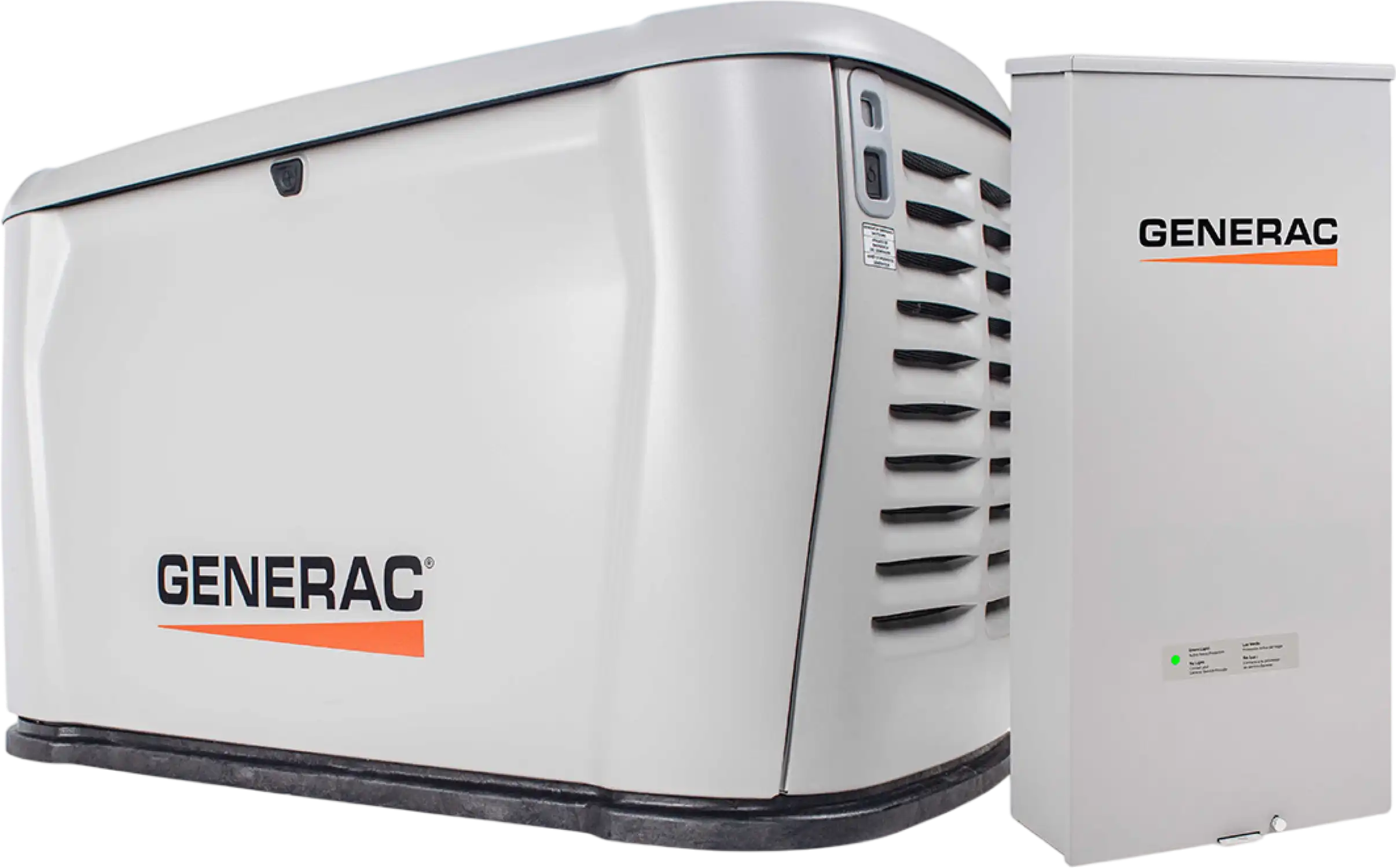 Generac 7325 22kW Standby Generator Propane Natural Gas 1 Phase 240V w/ 200A Automatic Transfer Switch New