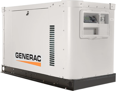 Generac 30kW Standby Generator Dual Fuel Propane Natural Gas Liquid Cooled 1 Phase 120/240V CARB XG03025AUAX New