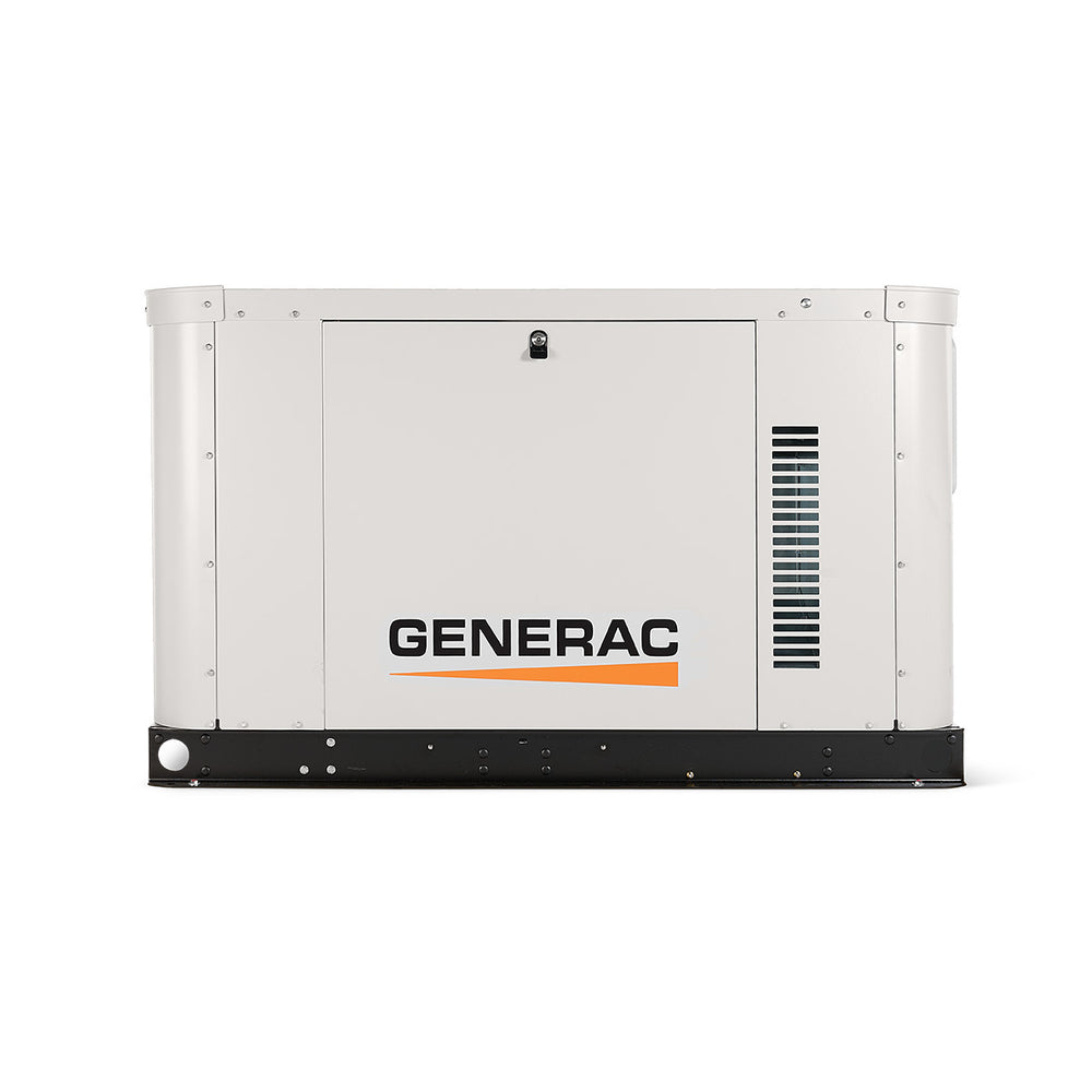 Generac 30kW Standby Generator Dual Fuel Propane Natural Gas Liquid Cooled 1 Phase 120/240V CARB XG03025AUAX New