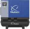 Quincy Compressor QGS Rotary Screw Air Compressor 208/230/460V 3-Phase, 30 HP, 113.8 CFM, 132 Gallon New