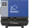 Quincy Compressor QGS Rotary Screw Air Compressor with Dryer 30 HP, 125 PSI, 132-Gal. Tank, 113.8 CFM, 460V, 3-Phase New